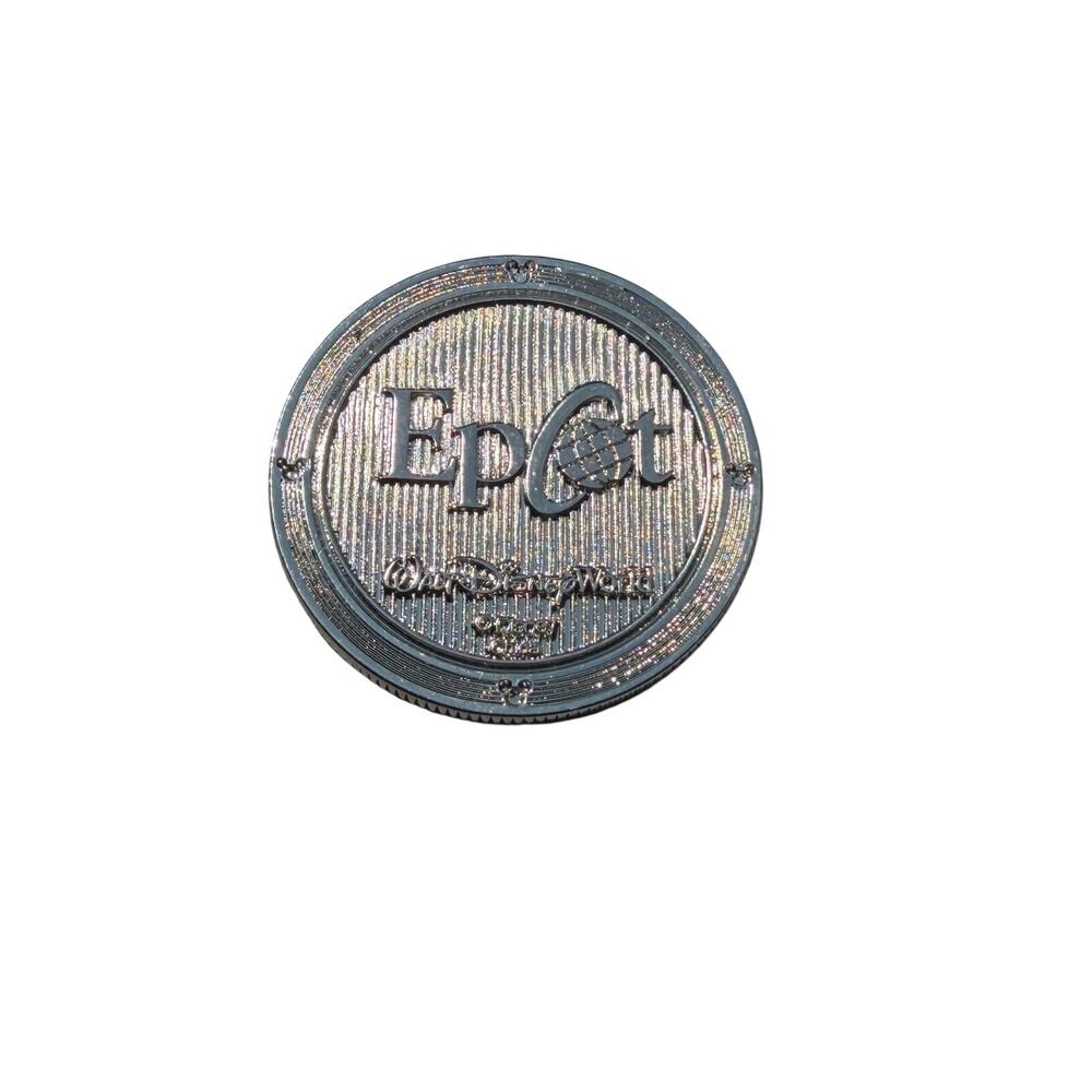 Walt Disney World Epcot Center Park Souvenir Medallion Token